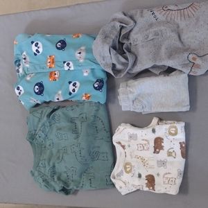 Carter's Mixed 9mo. Wildlife Lot* Great Used Condition*